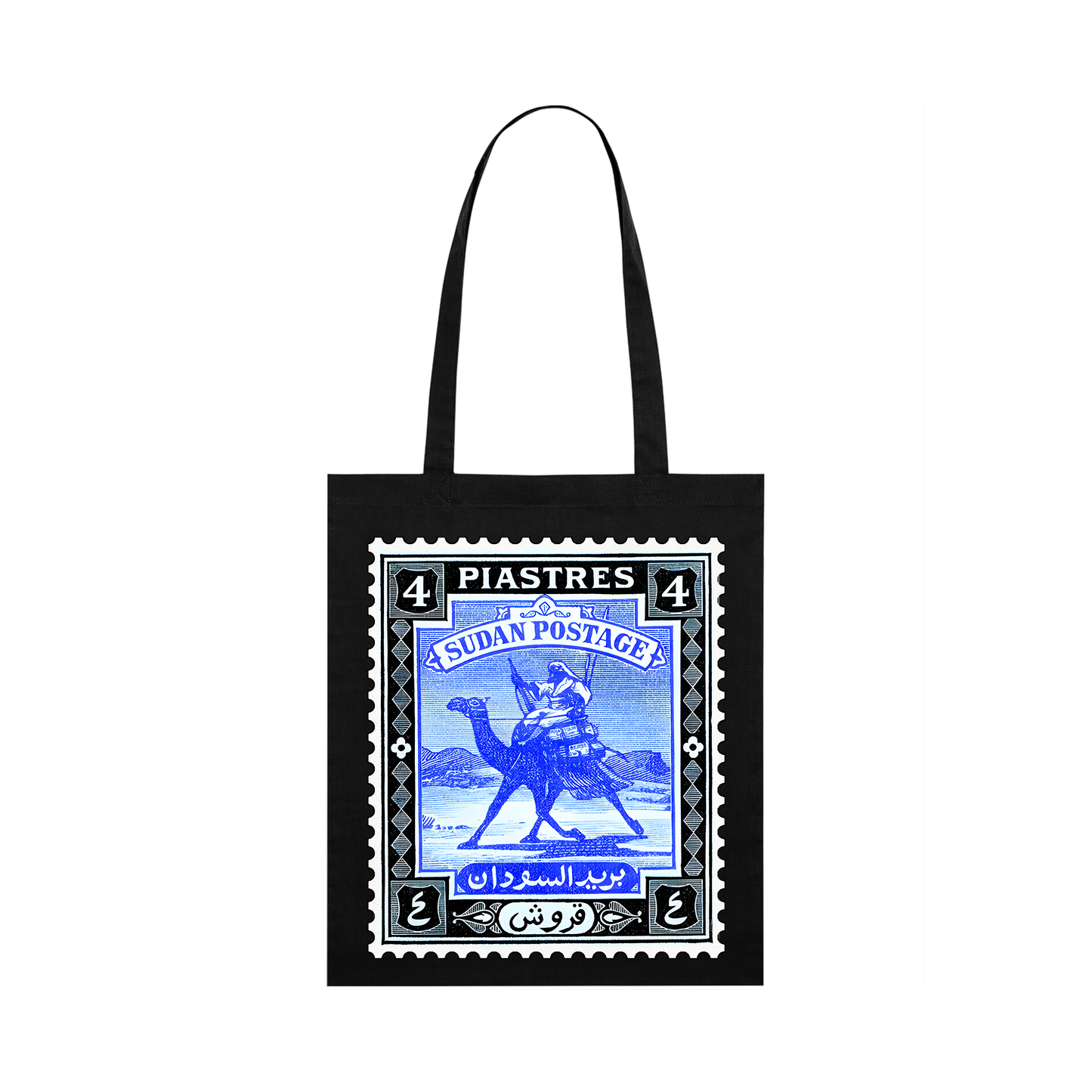 Blue Stamp Tote bag