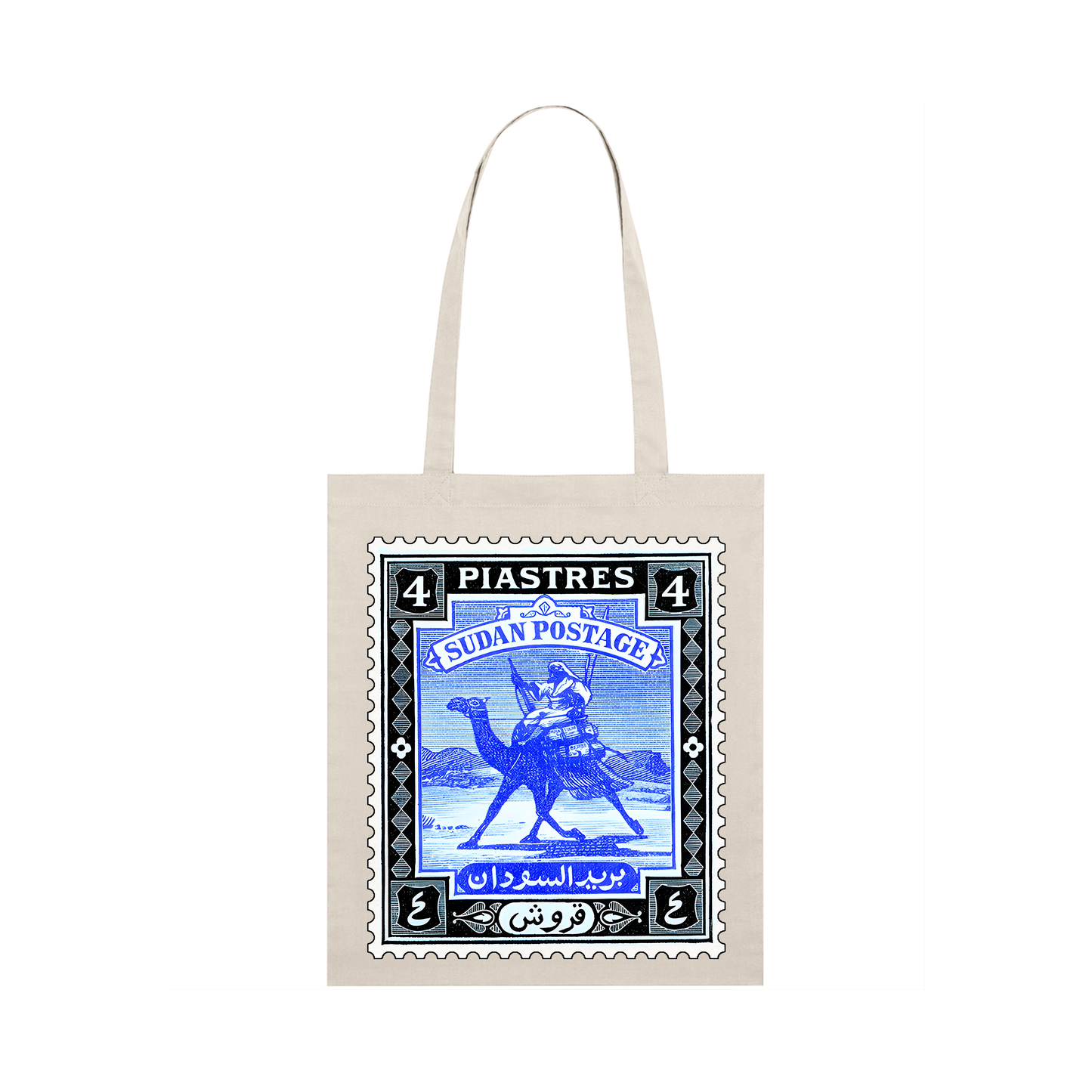 Blue Stamp Tote bag