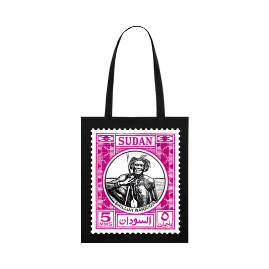 Shilluk Tribe Stamp Totebag